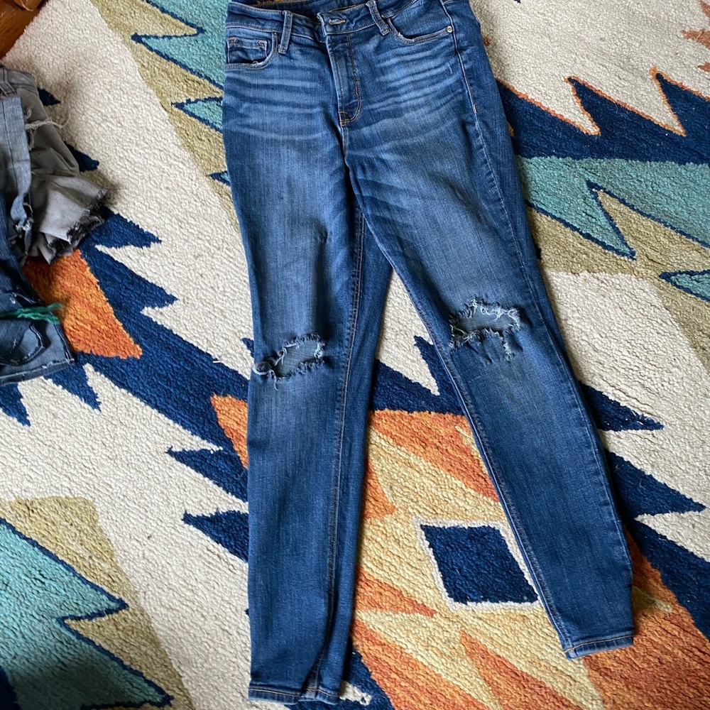 Old Navy Rockstar super skinny high rise secret slim pockets